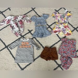 Baby girls outfits size 0-3 months